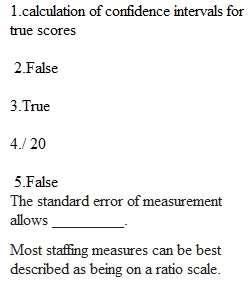 Quiz Selection